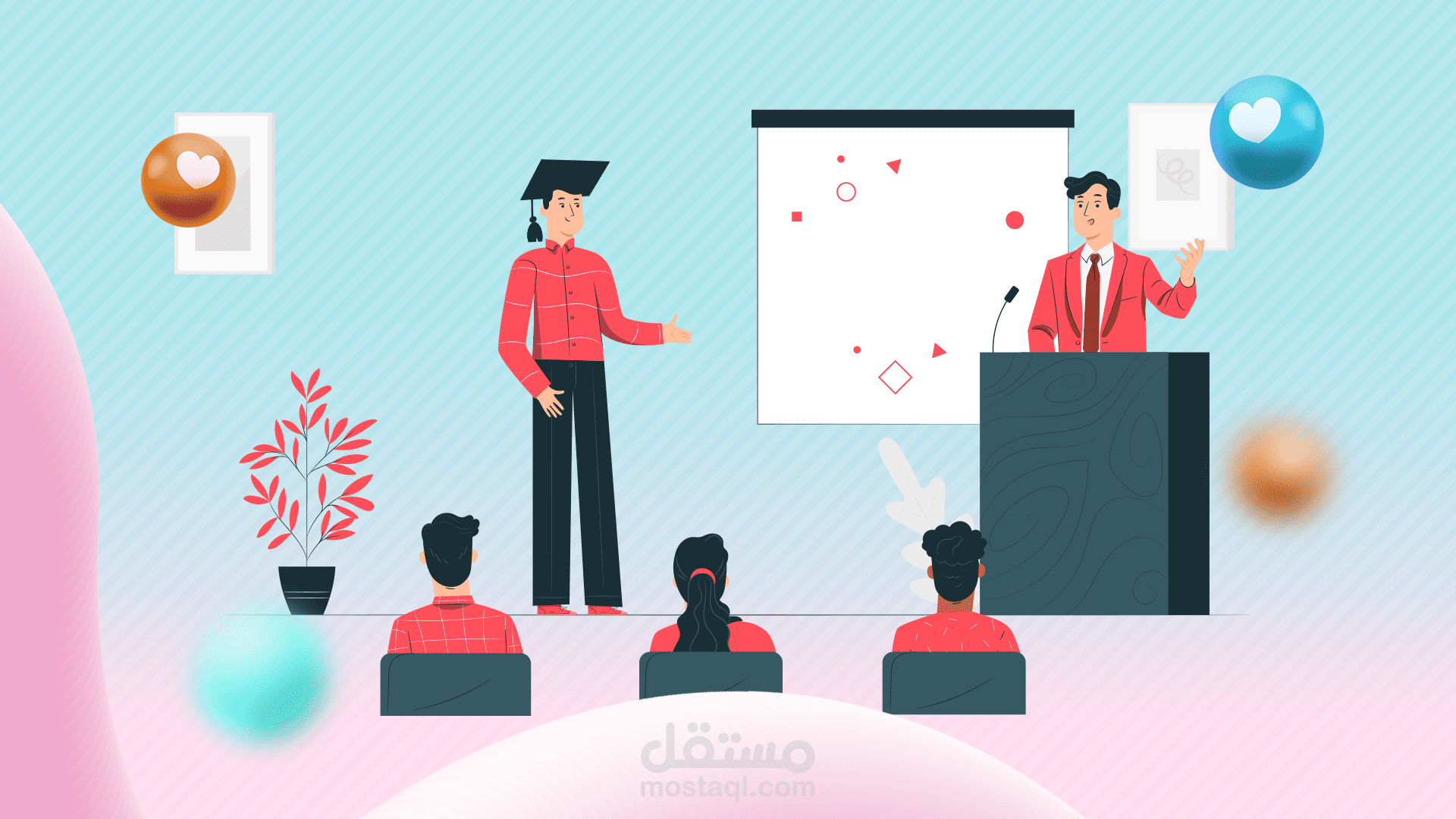 موشن جرافيك لمبادرة قنّة