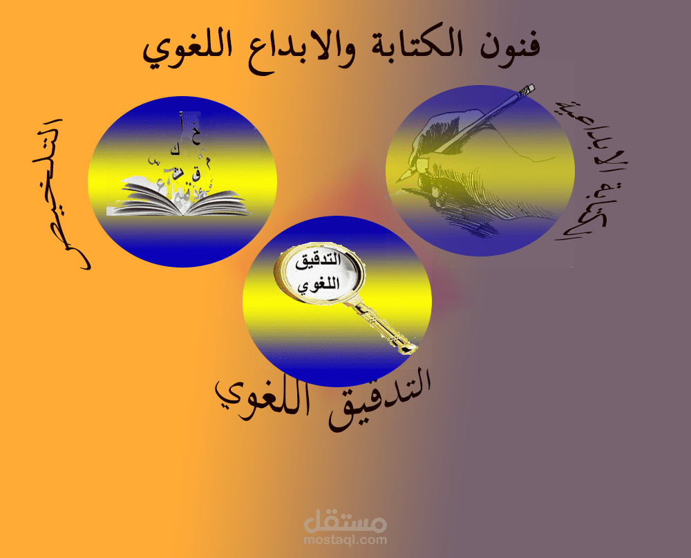 متخصص كتابة إبداعية وتدقيق لغوي وتلخيص