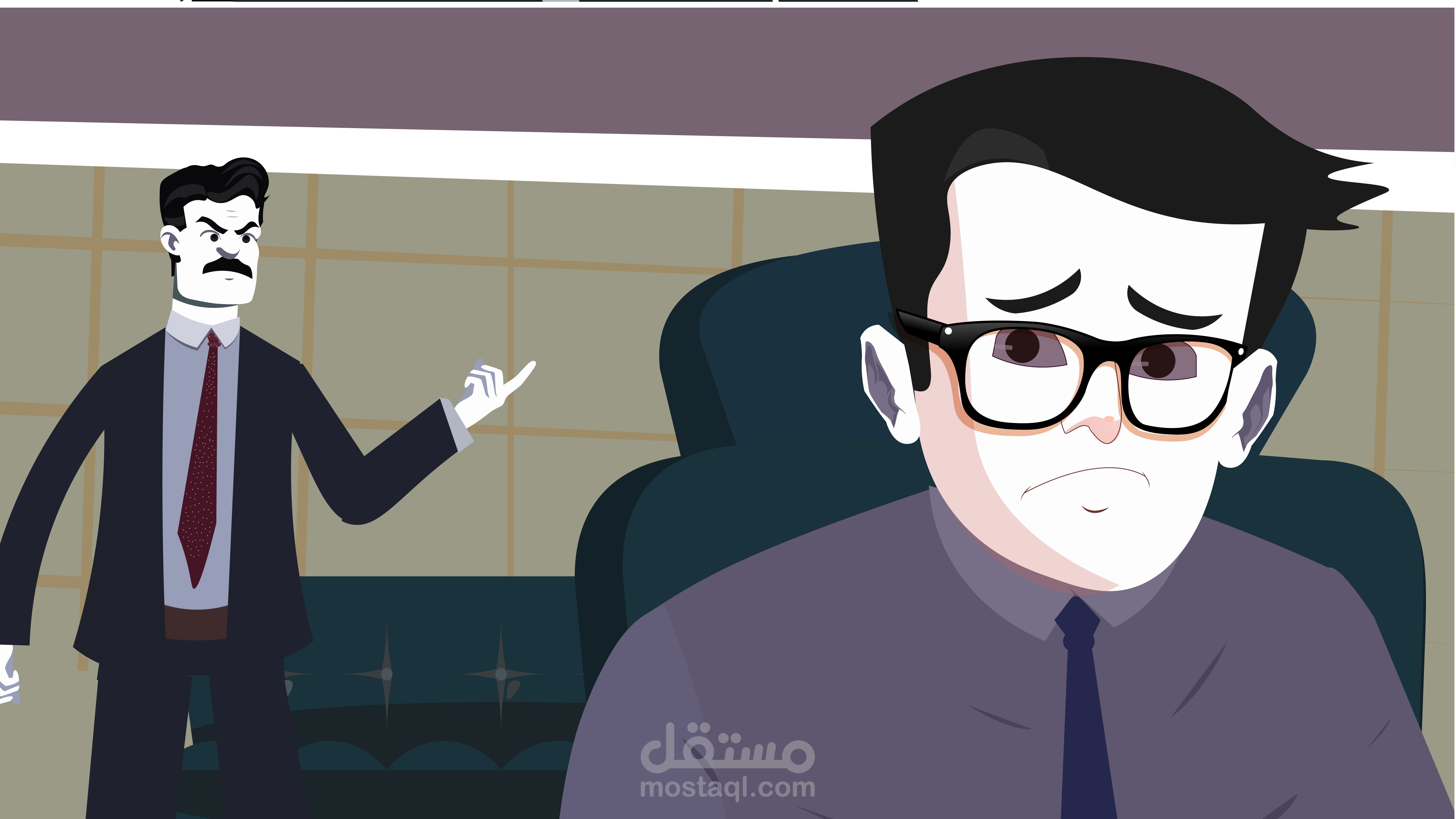 رسم  مشاهد ستورى بورد