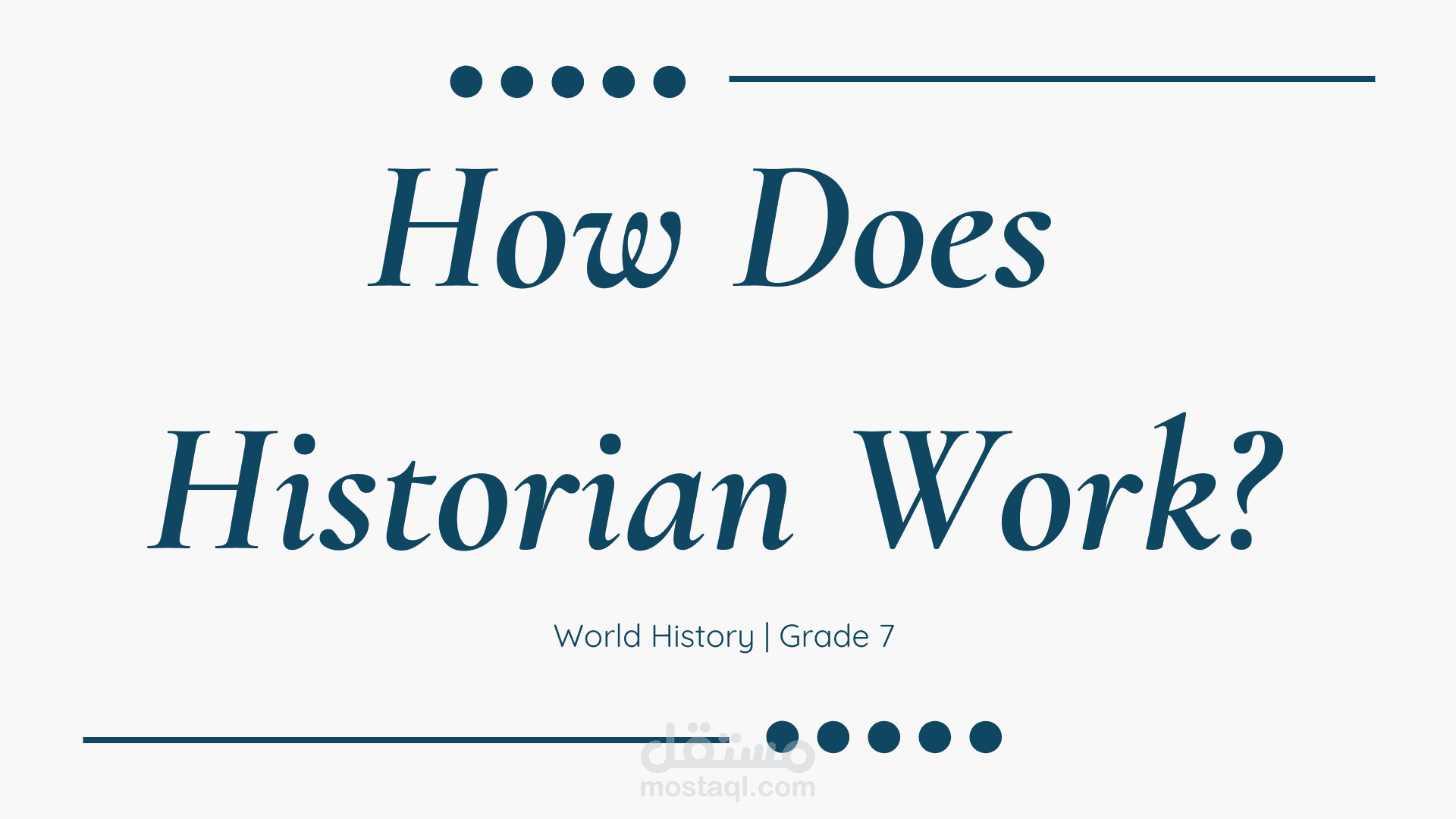 English World History