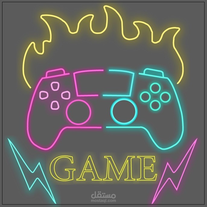 لوحات ليد نيون تصميم وتنفيذ باحترافيه