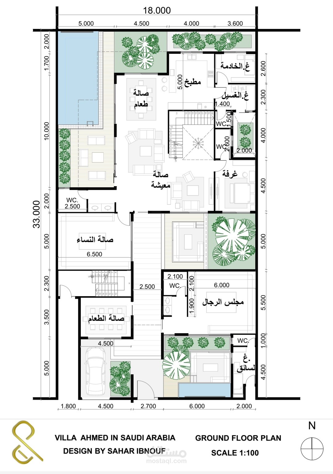 مخطط فيلا في السعودية